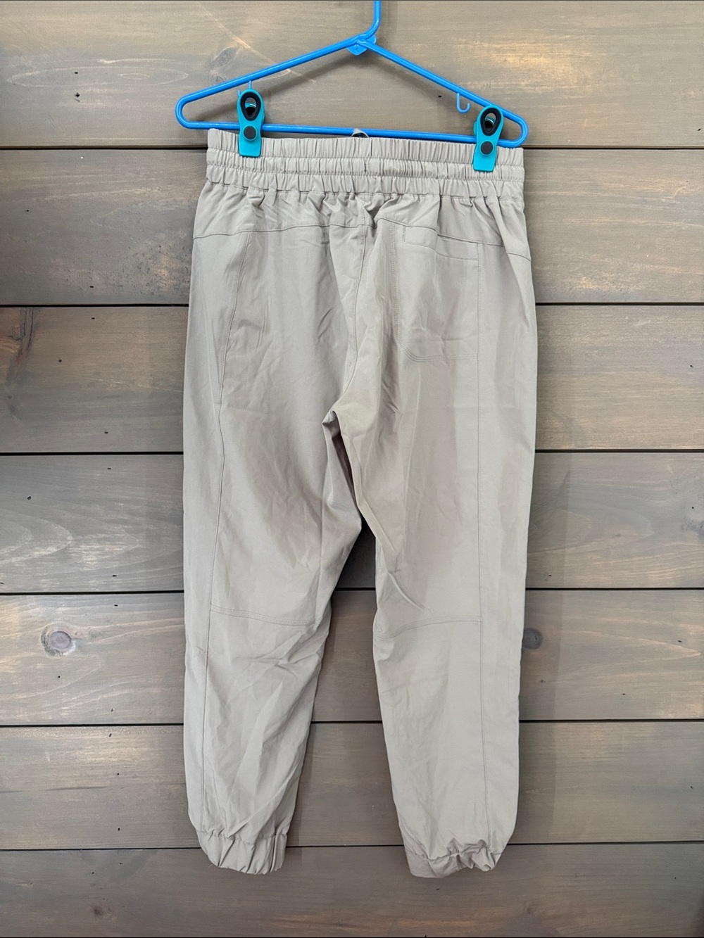 Women's Light Taupe Drawstring Jogger Pants - Picture 2 of 5